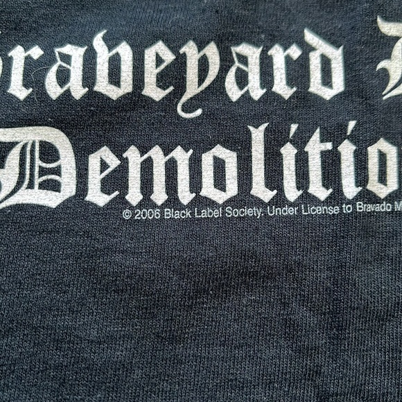 Vintage BLS Graveyard Disciples Demolition Crew Long Sleeve Shirt / XL / 2006 - Picture 4 of 11